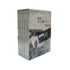 EBS 世界主題紀行 亞洲 DVD, 5CD