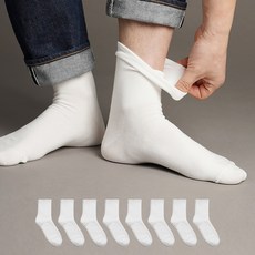 Sockpiens 男士無束縛舒適無壓襪 8雙組