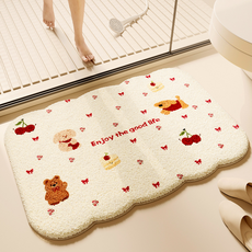 Signpost 仿羊絨設計地墊, 甜蜜