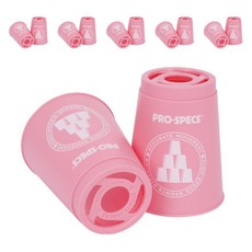 PRO-SPECS 運動疊杯 粉紅色 12入, 12個, 粉色