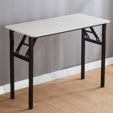 케리빙 교육용 회의용 접이식 테이블, 화이트