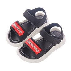 KIZTREE 孩童英文印花魔鬼氈涼鞋 SZ-384