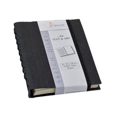 Hahnemühle 素描日記黑 120g, A6, 60張, 1本