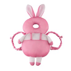 루미베베 머리쿵 아이쿵 쿨링 메쉬 쿠션 헤드 유아 머리 보호대, 깡총토끼