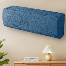 데이소이 미소 플라워 벽걸이 에어컨 커버, 07 진블루