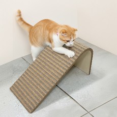 네이처펫 코르크 우드 경사형 스크래처, 1개