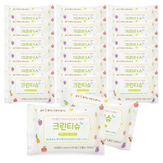 清潔紙巾 易溶於水的濕紙巾, 20張, 20包