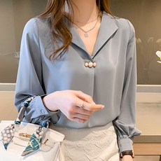 LUNA GIRL 羅森胸針襯衫