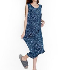 Motimama 女性涼感無袖七分洋裝 7002 7018