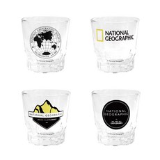 NATIONAL GEOGRAPHIC 國家地理 冰山迷你杯4件組, 混色, 1套