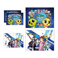 整套 神秘公寓 可撕式寫生簿 6本, 30張