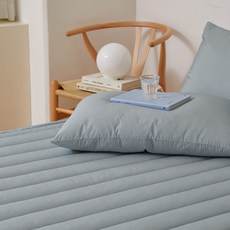 maatila Save M2防蟎固定鬆緊帶薄墊, Blue Gray