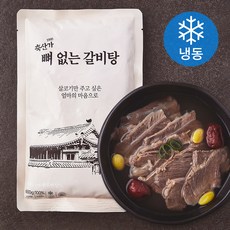 축산가 1++ 한우 뼈없는 갈비탕 1~2인분 (냉동), 600g, 1개