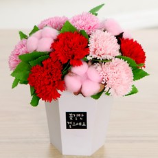 康乃馨肥皂花 謝謝 2入組, 粉色的
