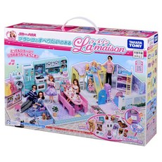 TAKARA TOMY Licca 莉卡娃娃 甜蜜家庭組 La Maison 無人偶 LA91281, 混和顏色, 1套