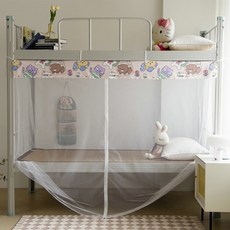 Sonio Sweet Dream 床用方形蚊帳 拉鍊門, 07 動物 拉鍊式