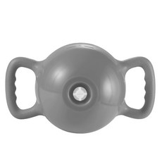 트윈브로 무게조절 워터 케틀벨, 08 글로시 그레이, 1개