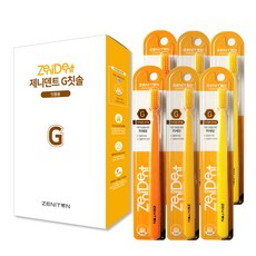ZENITON Zenident G牙刷 混合色, 1個, 6入