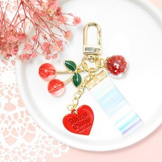 Bidan-gil Chessy 櫻桃愛心鑰匙圈