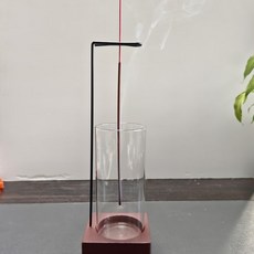 MOLY'S HOUSE 簡約現代棒狀香座, 黑色(香座, 夾子)