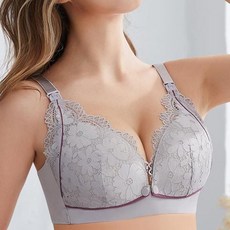 花朵蕾絲哺乳內衣