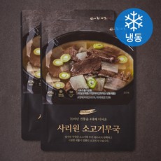 사리원 소고기무국 (냉동), 400g, 2개