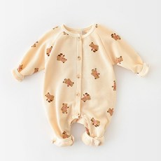 STARDOOR 兒童泰迪熊華夫格連身衣