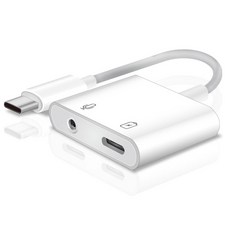 iETOP Type-C to 3.5mm 2合1轉接頭 MH-CM33s, 1個