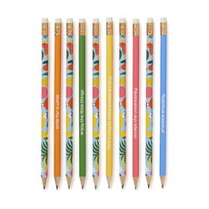 Bando WRITE ON 鉛筆套組 10 HB, 1套, 什錦水果