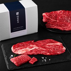 대정한우 1++등급 등심모둠 선물세트 등심 200g + 살치살 50g + 채끝등심 200g + 새우살 50g) (냉장), 1세트