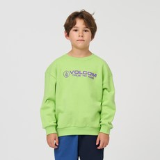 볼컴 아동용 에센셜 스톤 로고 맨투맨 VJPTMTD35003