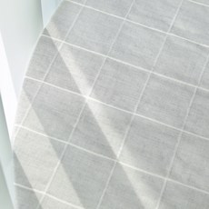 Cheonpam 40支彩色條紋格紋布料, 1014 沙灰色