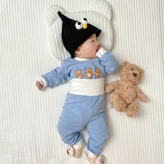 JOYMULTI 童款純棉打底防脹氣居家服