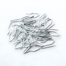 WINDOW DRESS 窗簾鉤 1.4 x 2.6cm, 銀, 30個