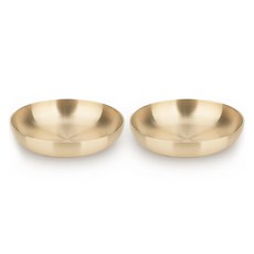 Sunsudam 安城特製鍮器配菜碗 12.5cm 2入, 2個, 單色