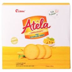 LiBRA Atella 玉米脆片餅乾, 1.14kg, 1個