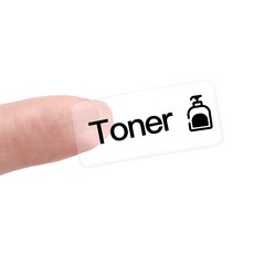 Barabogo D11 標籤紙 透明 R14X30-210, 1個