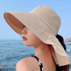 엘쏘 챙넓은 스트링 줄조절 플랩캡
