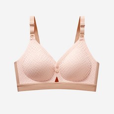 트임 더블 버튼 임산부 수유 브래지어