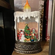 瑪西金盞花 聖誕音樂盒 25cm, 雪花蠟燭, 12 x 8 x 25 cm, 1個
