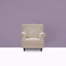 소파스킨스 발렌시아 소파커버 1인용, 라이트그레이