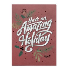 Hallmark 聖誕卡片 4入組 XPX2219, 混合色, 1套