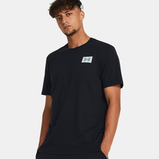 Under Armour 安德瑪 男款UA彩色拼接Logo左側胸前短袖 1382828