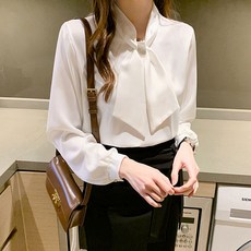 LUNA GIRL 飄帶蝴蝶結上衣