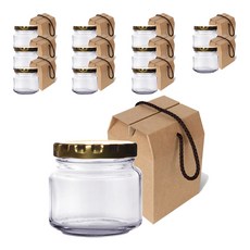 mir 韓國高型容器金色蓋250 + 高級型碗1入禮物盒中型套組, 12套