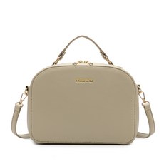 JH Company 粉彩圓形單肩包, 綠色