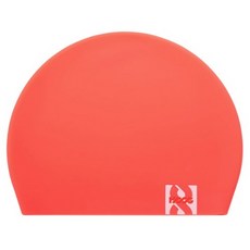 HOOG 素色矽膠泳帽 SCP5, 1個, 活力橘(SCP545)