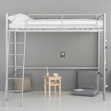 마켓비 챔버 벙커 침대 100200 KS1006BD, 실버