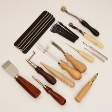 皮革工藝套裝 A, 混色, 1套