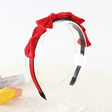 Solorine 女童多色蝴蝶結髮帶